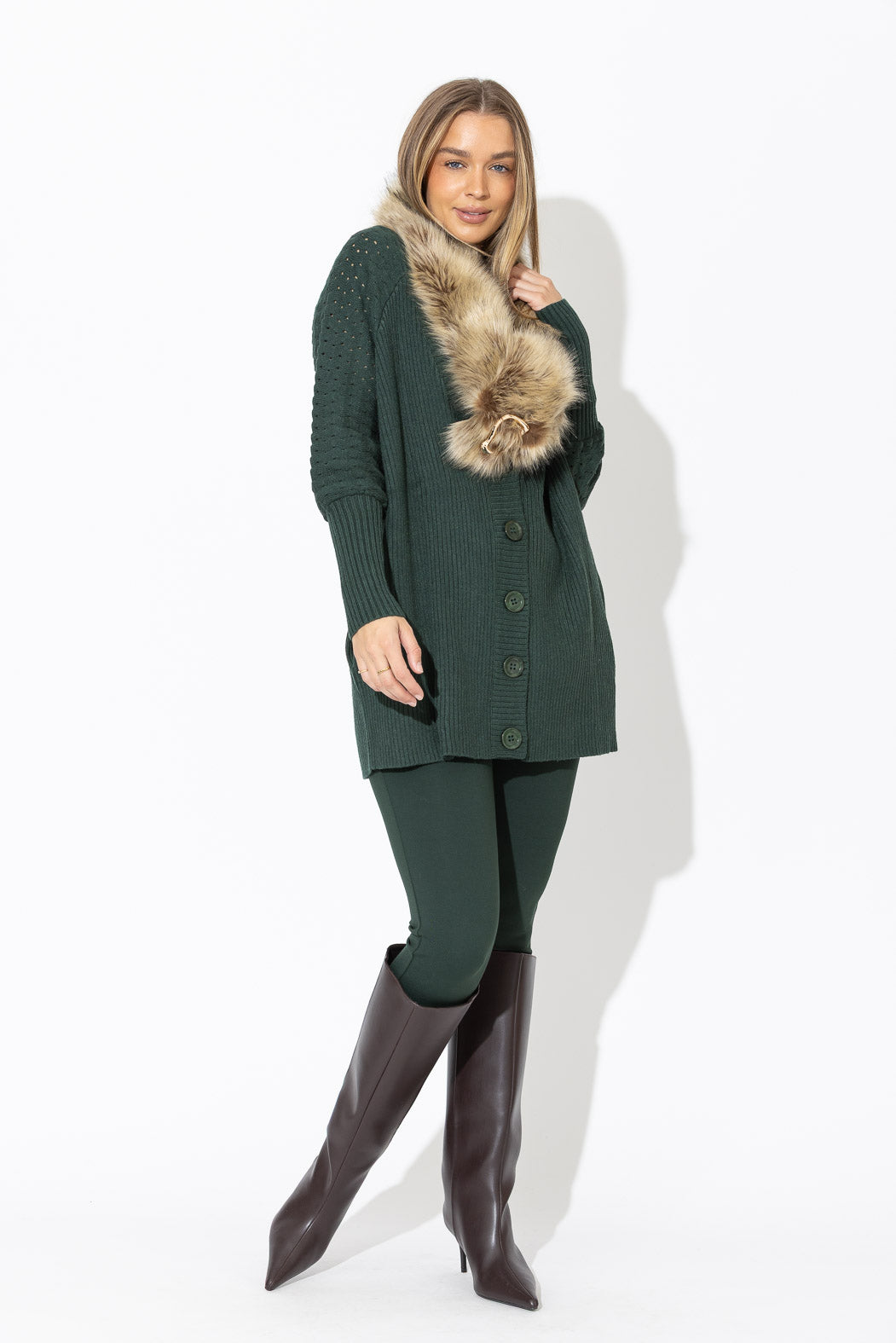 Forest Slouch Cardigan