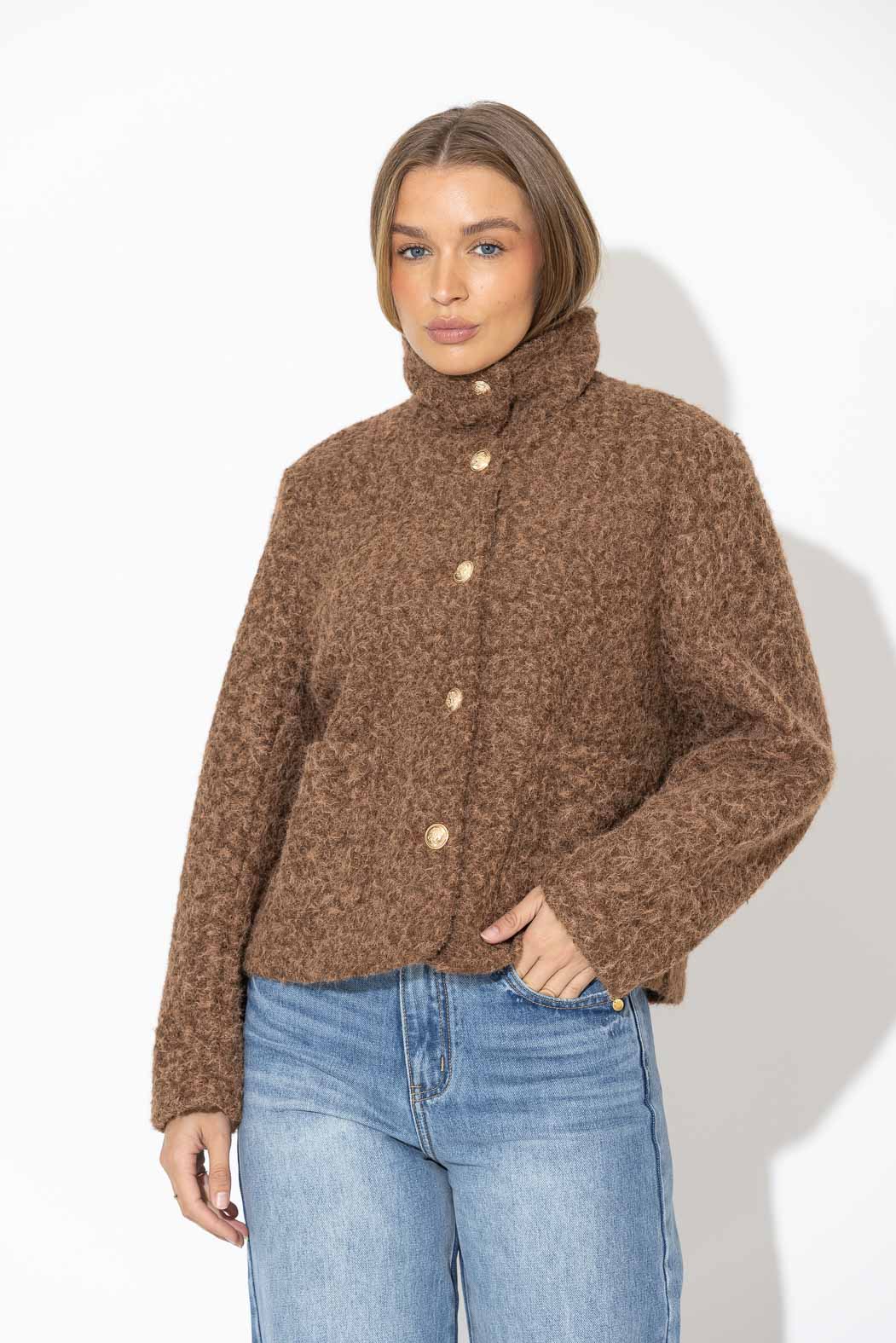 Tan Soft Touch Carrington Jacket