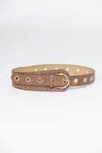 Tan Asymmetric Belt
