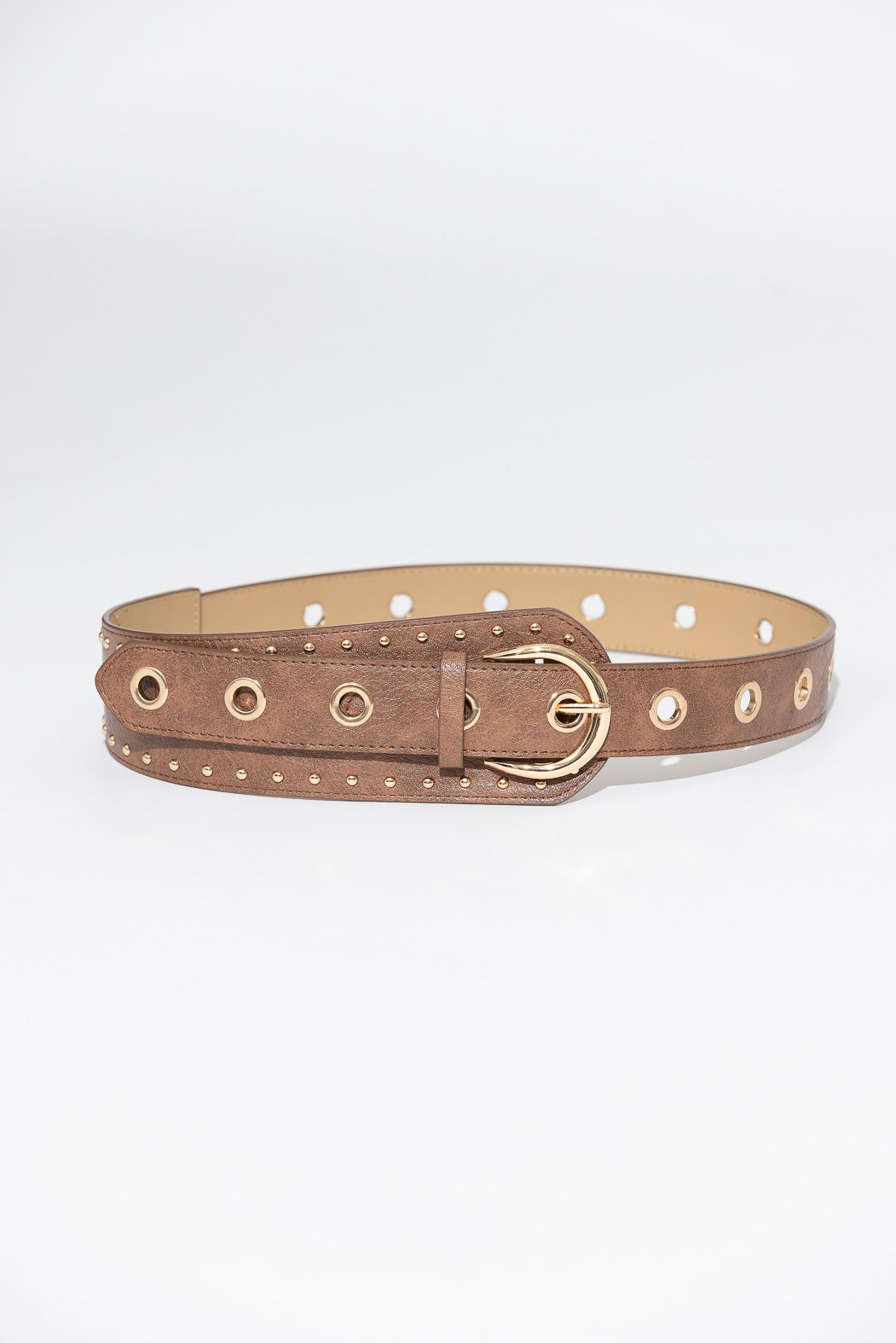Tan Asymmetric Belt