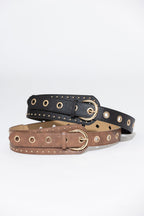 Tan Asymmetric Belt