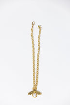 Gold Honey Bee Necklace