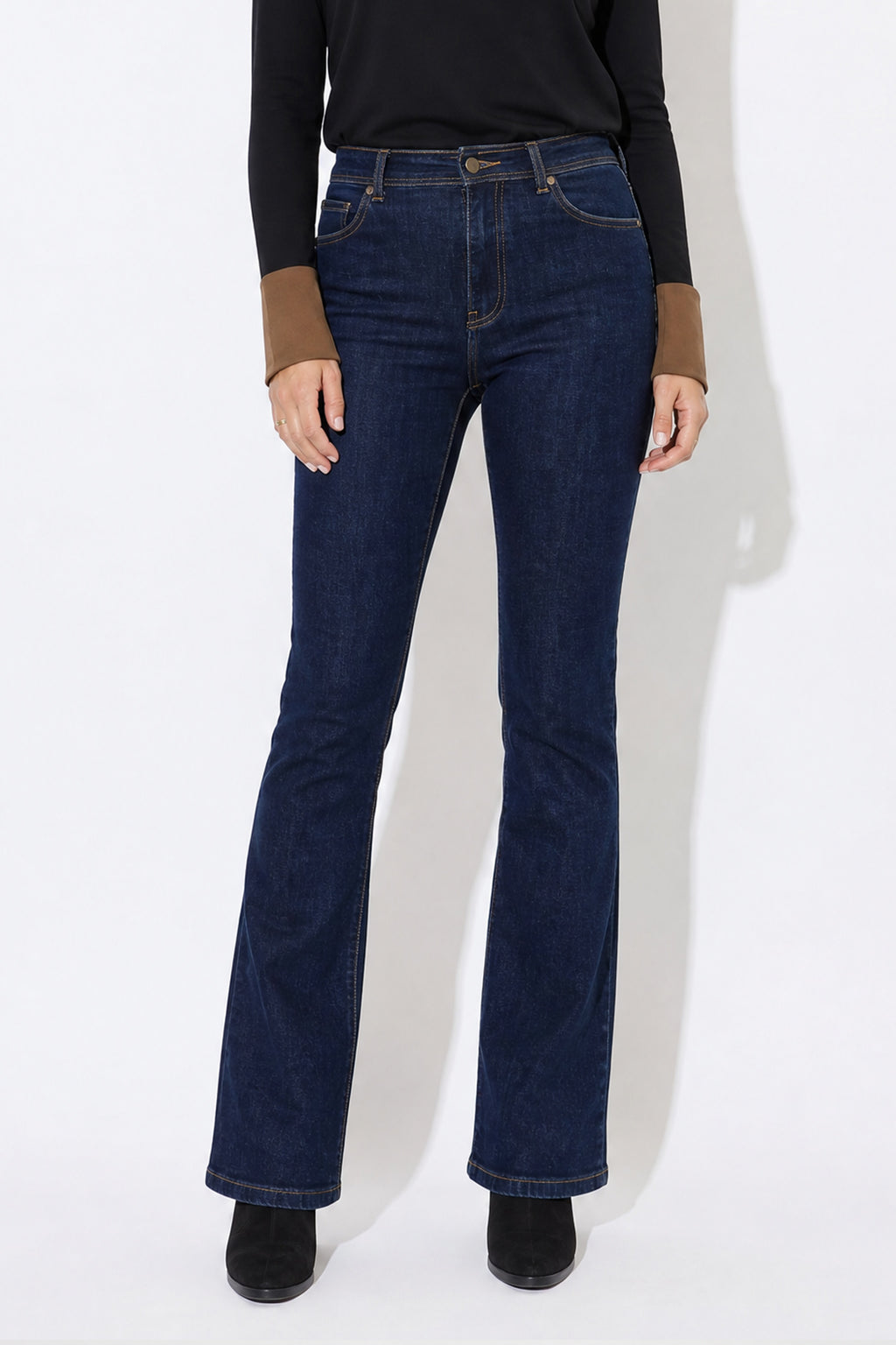 Dark Denim Booty Sculpt Flare Miracle Jean