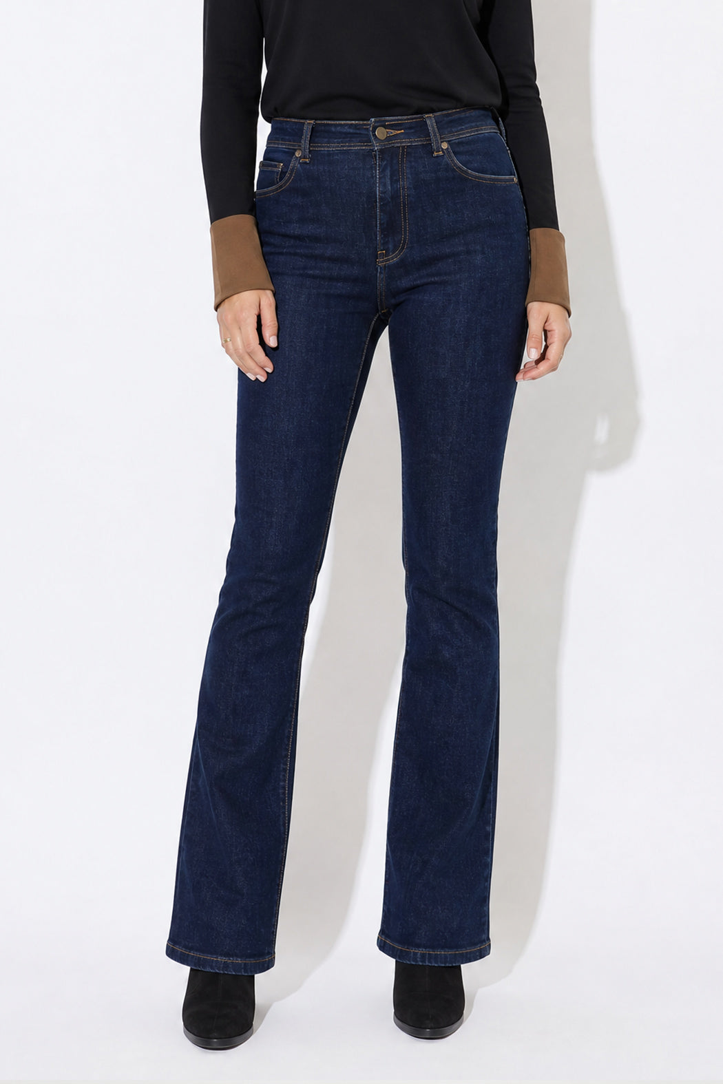 Dark Denim Booty Sculpt Flare Miracle Jean