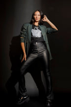 Charcoal Washed Handbag T-Shirt