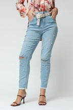 White Pearl Jean 50094d P