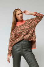 Coral Forest Rose Jumper - FINAL SALE