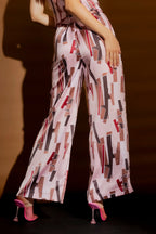 Pink Shapes Cleo Belt Pant Pink Shapes