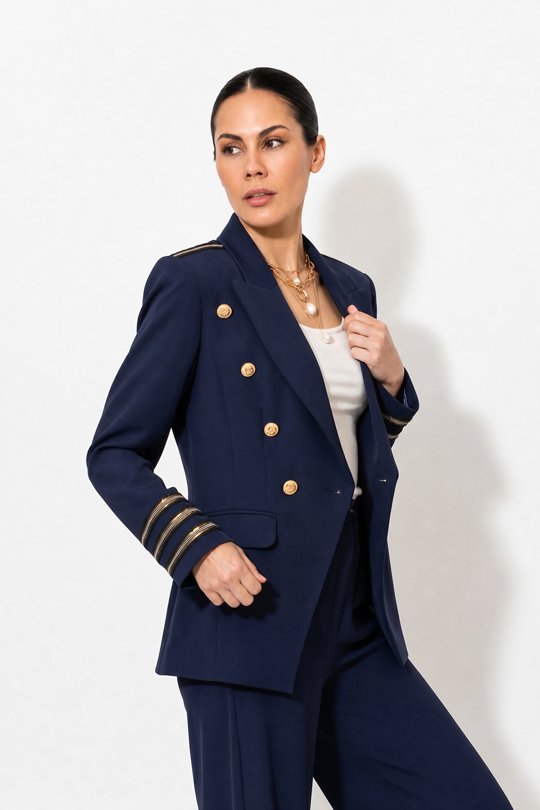 Navy Euro Thriller Blazer