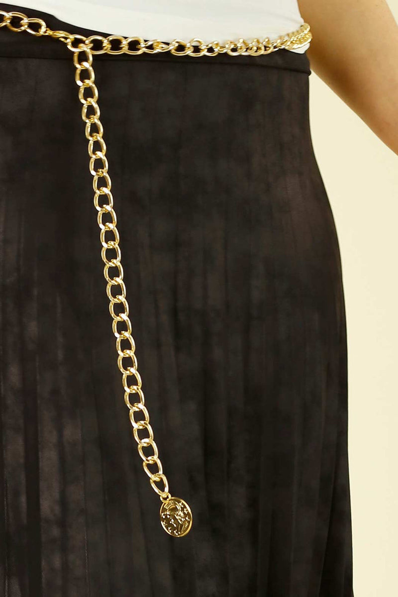 Gold Coin Chain Belt - SALE