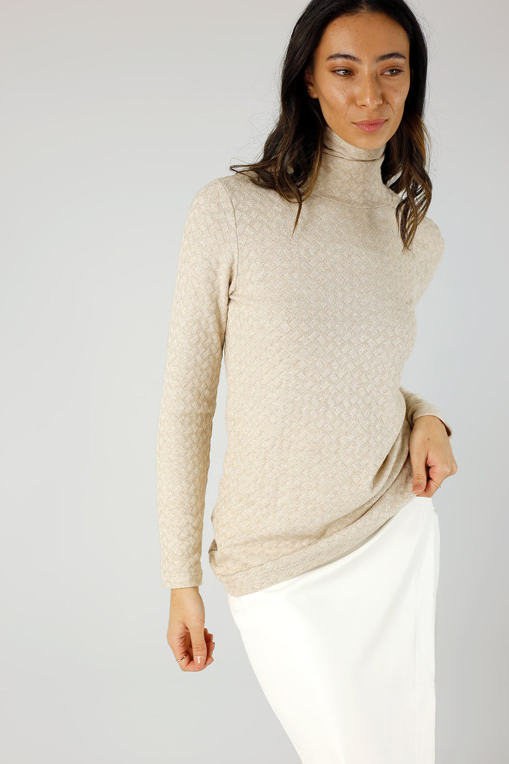 Ivory Sparkle Skivvy - FINAL SALE