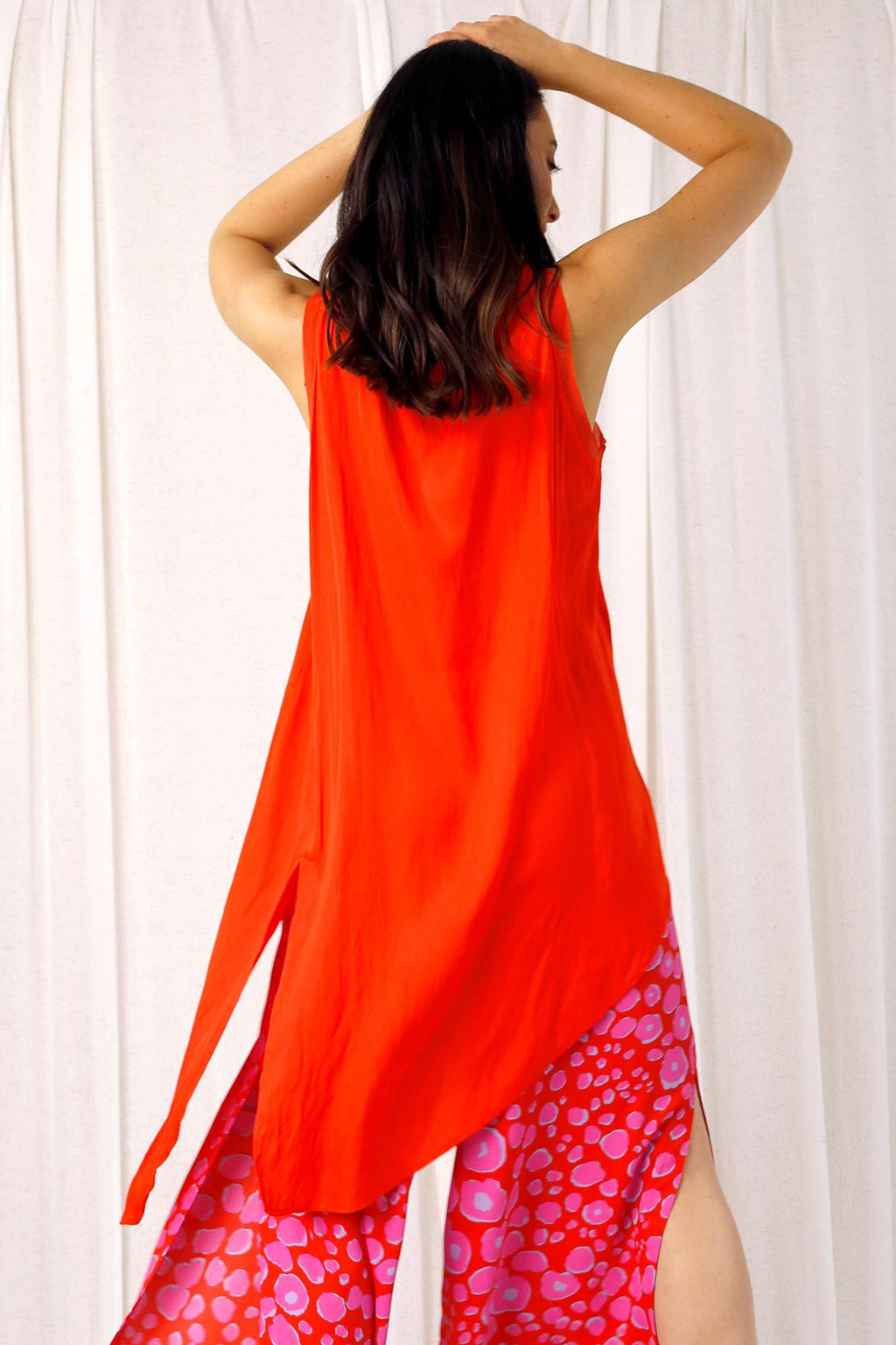 Orange Seta Gigi Top - SALE