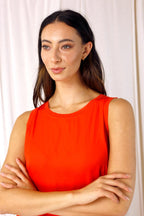 Orange Seta Gigi Top - SALE