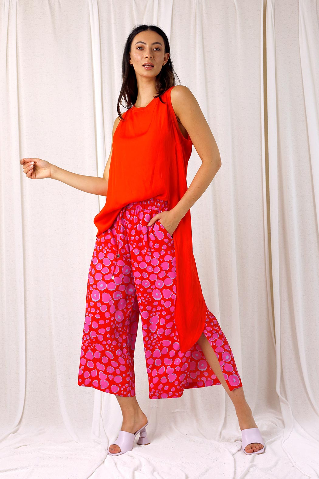 Orange Seta Gigi Top - SALE