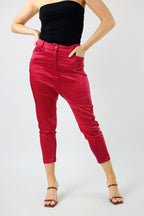 Red Satin Droppie - NT