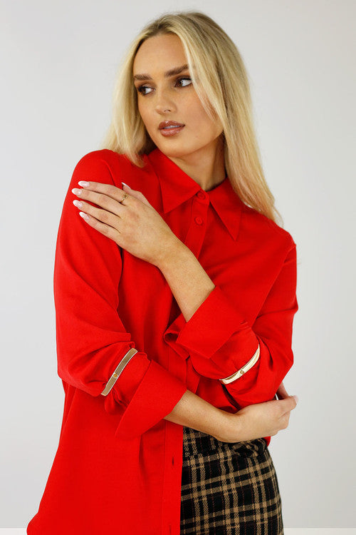 Gold Metal Sleeve Armbands