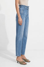Mid Denim Paperbag Jean