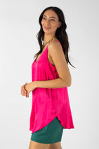 Pink Silky Essential Cami - Final Sale