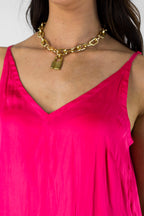 Pink Silky Essential Cami - Final Sale