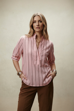 Pink Cotton Blogger Shirt