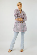 Pink Applique Blazer