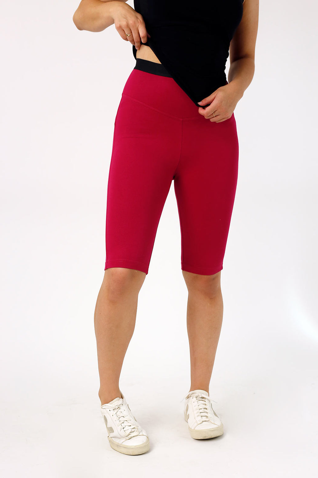 Pink Ponte Bike Shorts - Final Sale