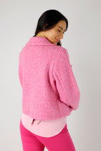 Pink Soft Crop Jacket - FINAL SALE
