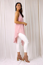 Soft Pink Seta Gigi Top - SALE