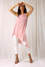 Soft Pink Seta Gigi Top - SALE
