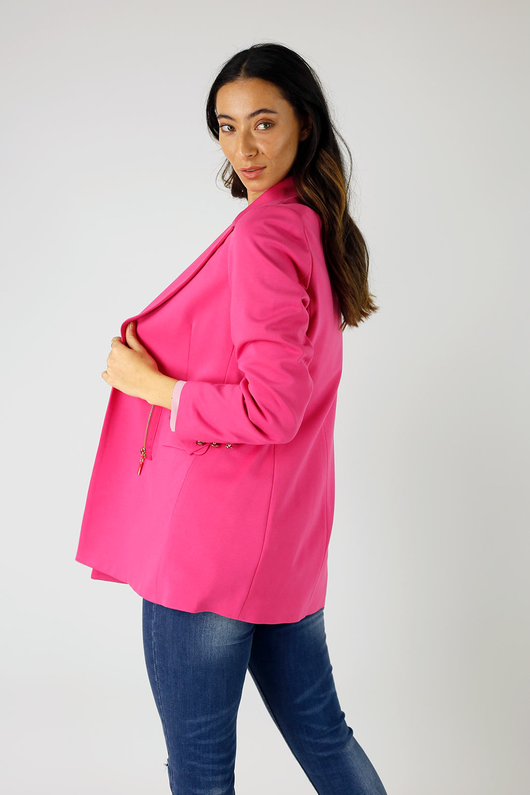 Pink Ponte Zippy Blazer - SALE