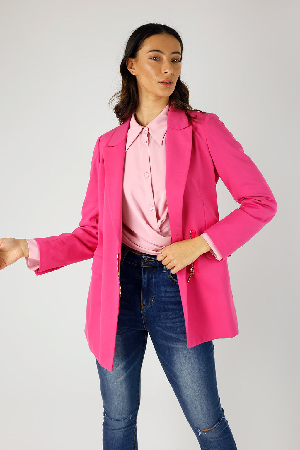 Pink Ponte Zippy Blazer - SALE