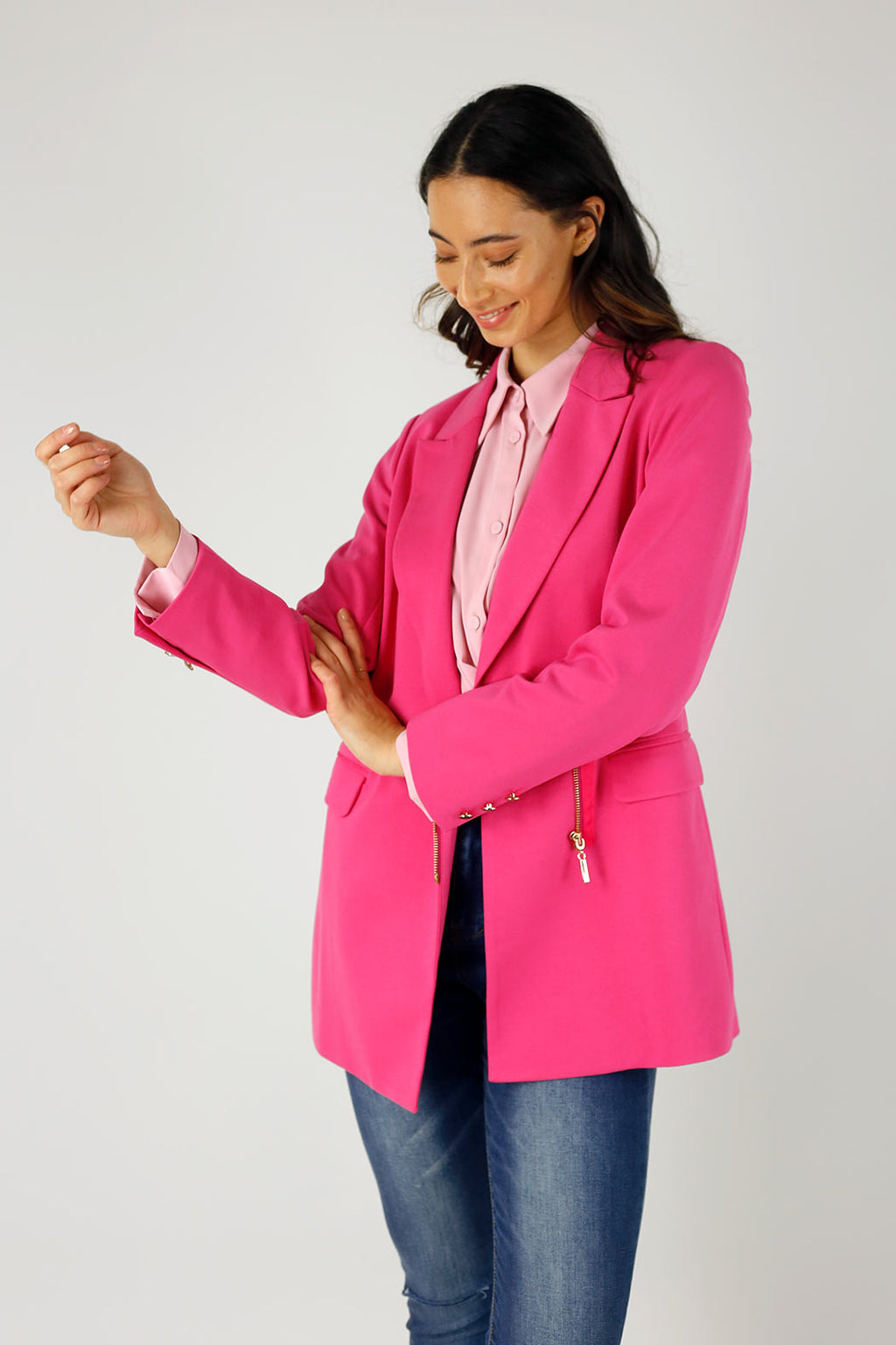 Pink Ponte Zippy Blazer - SALE