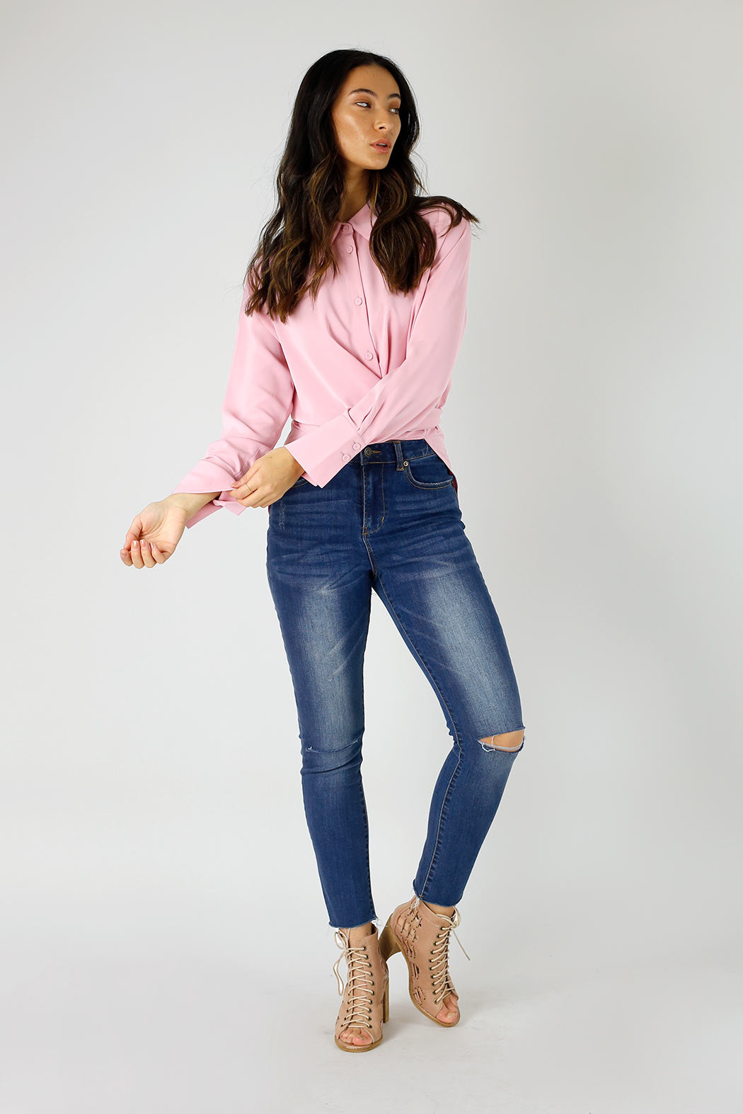 Pink Soft Touch Zhoush Shirt - FINAL SALE