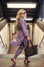 Plum Cargo Overshirt