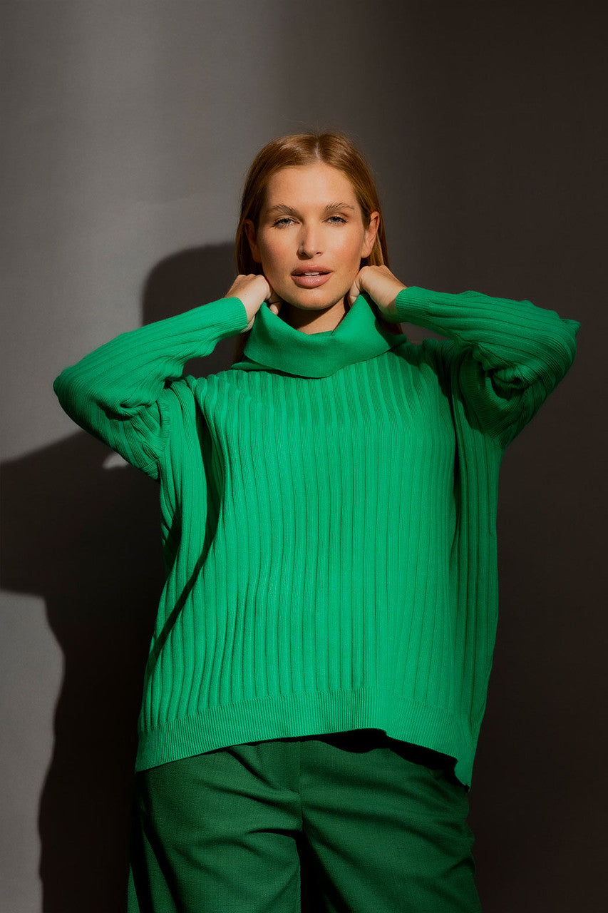 Jade Cowl Neck Jumper Jade S/M