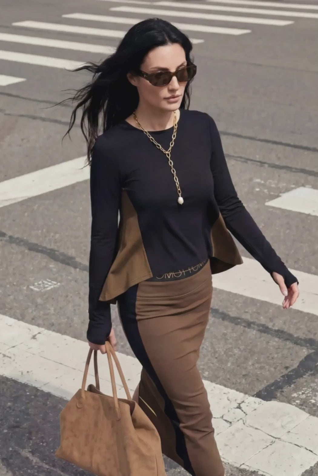 Black Tencel Bella Top