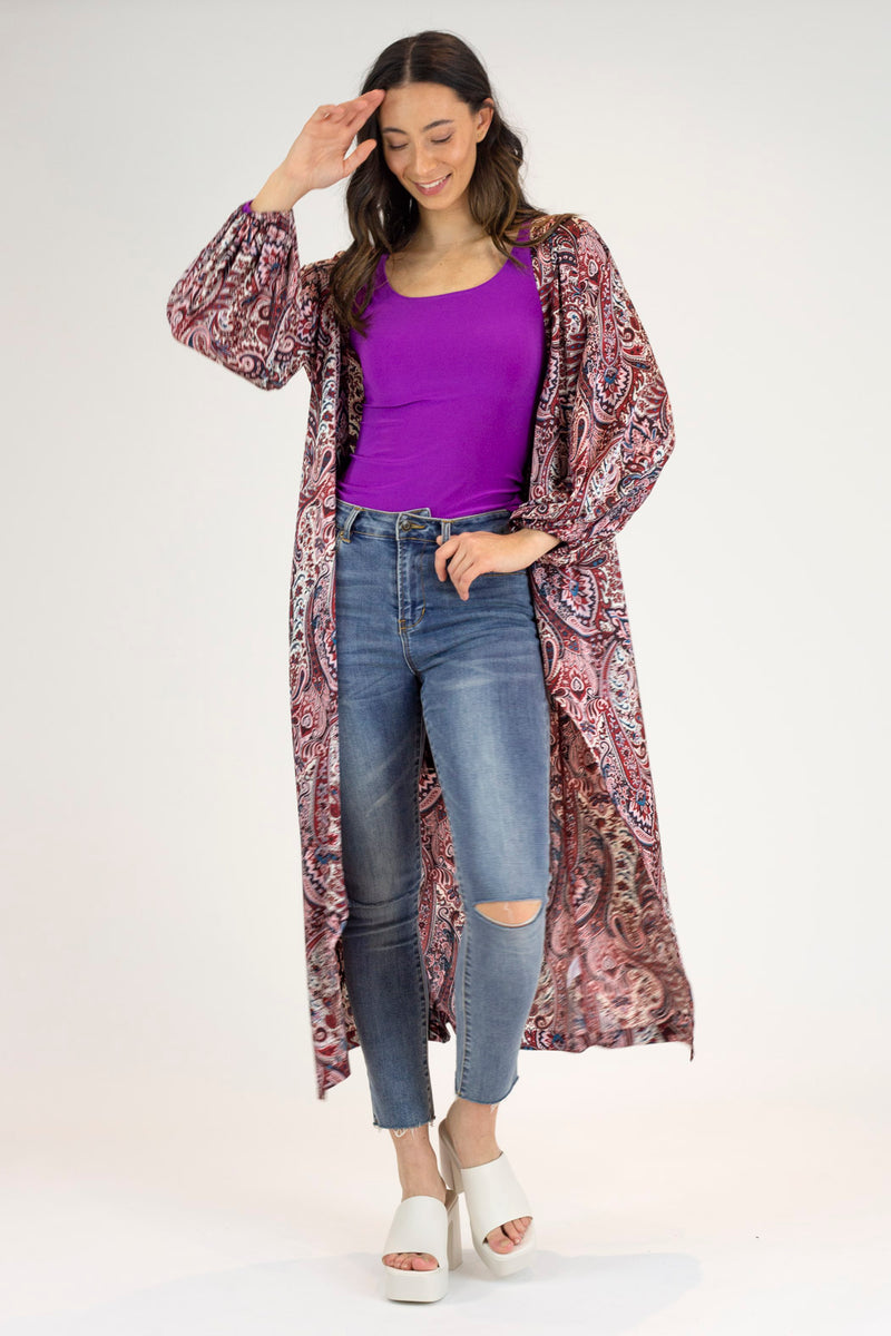 Purple Superior Jersey Top - FINAL SALE
