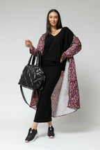 Black Ava V Neck Jumper