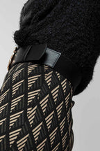 Gold Wave Buckle Belt