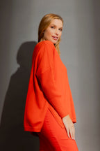 Orange Classic Oversized Jumper Orange S/M