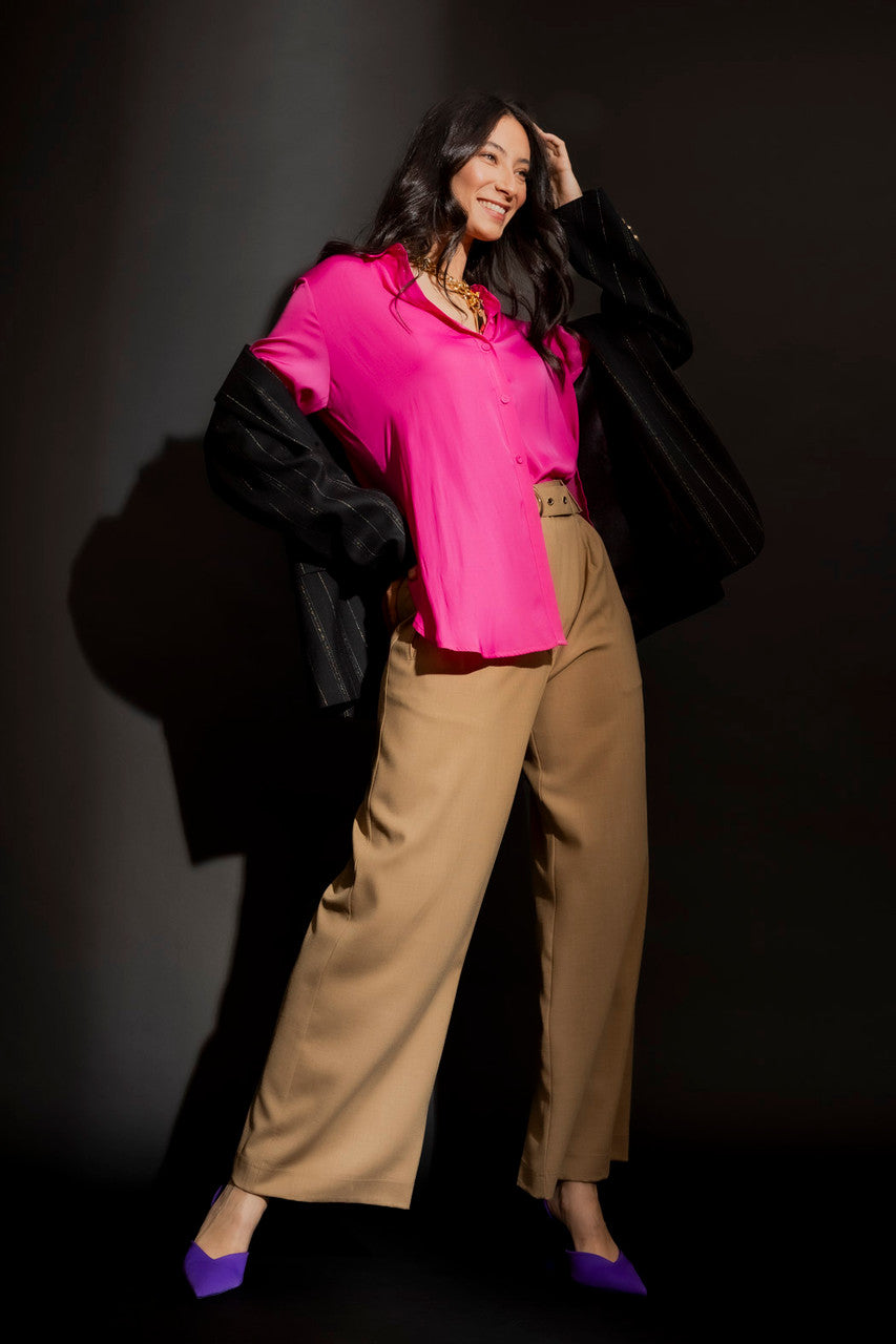 Fuschia Charlie Shirt Fuchsia