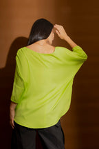Neon Silky Hi-Lo Top