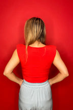 Red Tencel Lust Cami