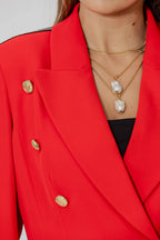 Red Euro Thriller Blazer