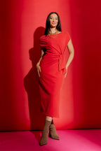 Red Washed Harlow Dress