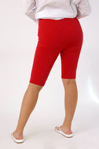 Red Ponte Bike Shorts - SALE