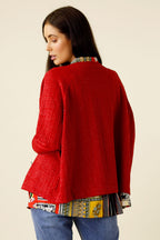 Fire Twinkle Crop Cardi - SALE