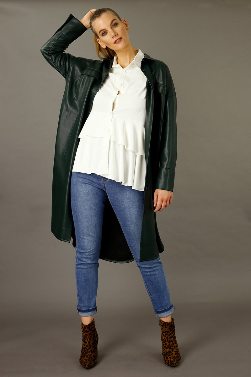 Ivory Soft Touch Staple Paris Shirt - SALE