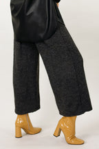 Black Mod Rib Culotte - SALE