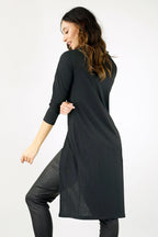 Black Shan Rib Tunic - SALE